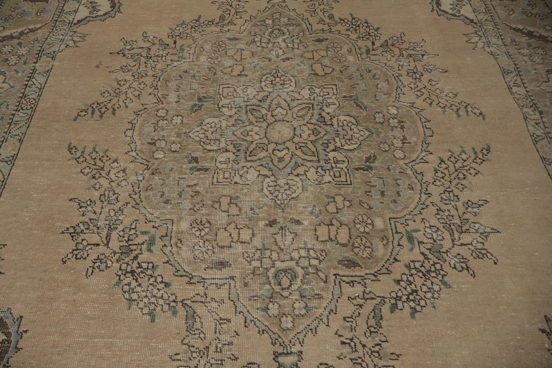 Luxurious Room Size Area Rug 7x10 with Central and Border Designs Handmade Rug gallery