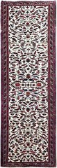 3×11 Rare Antique Handmade Runner Rug Fine Quality 83cm x 338cm Circa 1870