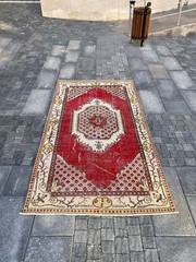 Authentic Homedecor, Red Carpet, Livingroom Rug, Gift For Host
