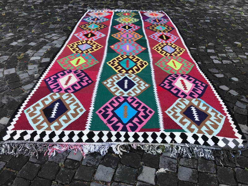 Handmade Rug Turkish Area Rug Vintage Rug Oushak Rug Antique Rug Bohemian Rug gallery