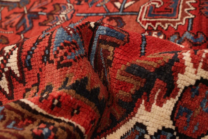 Vintage 7'8" x 11'6" Traditional Hand Knotted Vegetable Dye Wool Area Rug gallery
