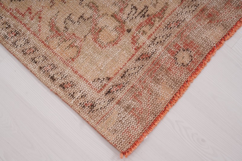 5x9 Oriental Vintage Rug Oushak Area Rug Turkish Rug Handmade Rug Neutral Rug 35 gallery