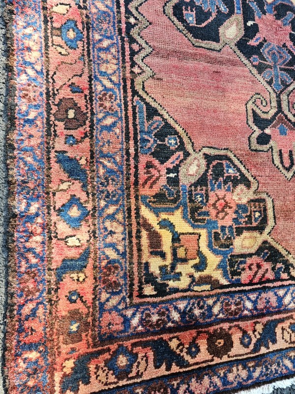 3.3 x 6.4 ANTIQUE KAZAK VINTAGE HERIZ RUG CAUCASIAN SERAPI OUSHAK KAZAK SHIRVAN gallery