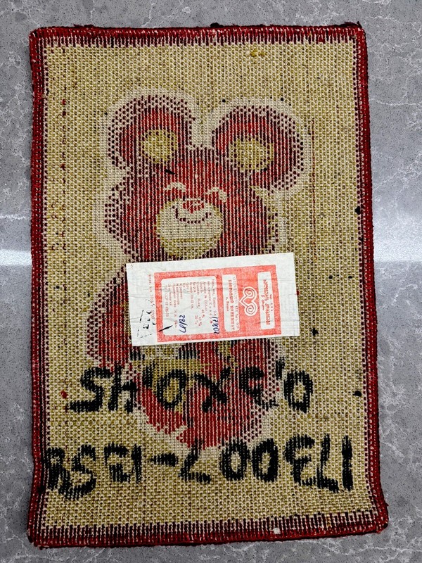 Vintage Soviet Mid-Century Carpet Rug SYMBOL OF MOSCOW OLYMPIC GAMES Decor 80's gallery