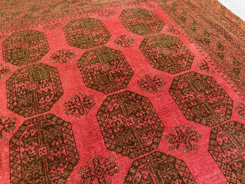 6x8 Afghan Turkmen Vintage Filpai Hand Knotted Rug | Living Room Rug Bedroom Rug gallery