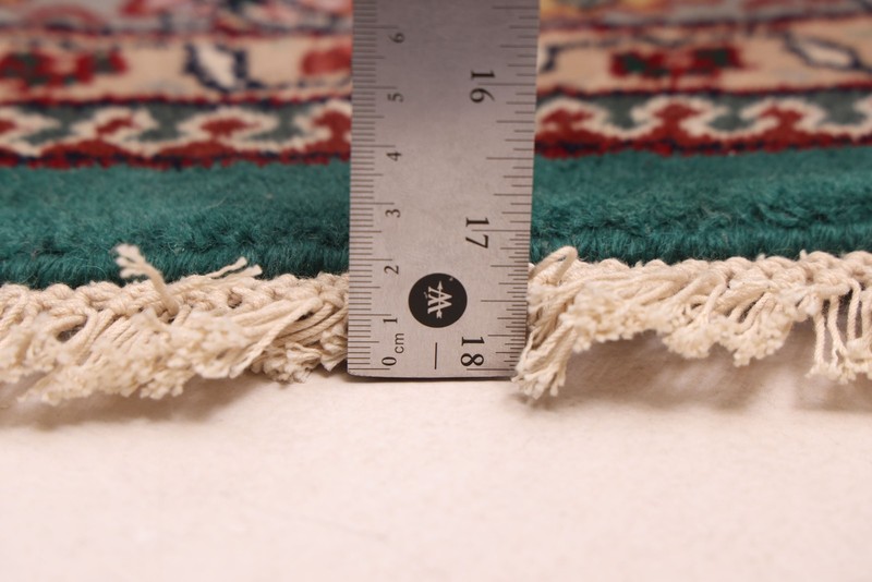 Vintage Hand-Knotted Carpet 8'2" x 8'0" Traditional Oriental Wool Area Rug gallery