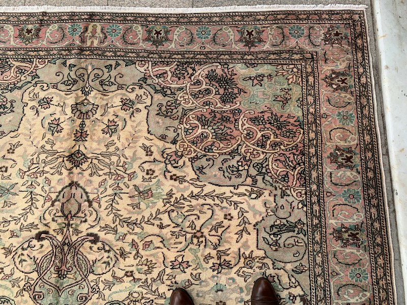 8'3'' x 12'' Faded Handmade Village Rug Organic Rug Natural Carpet.SKU:K1463 gallery