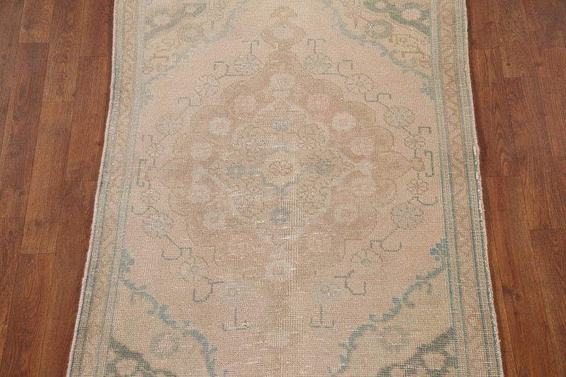 Distressed Wool Muted Traditional Accent Rug 3x5 Hand-knotted Foyer Carpet gallery