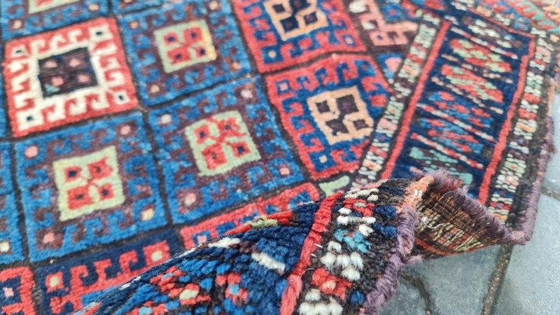 Kurdish rug, Wall decor, 1800s oriental rug, tribal rug, Antique Rug, Baho rug gallery