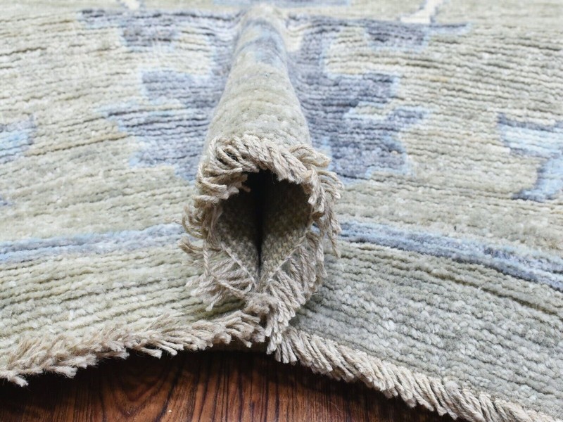 Exquisite Grey Color Angora Pile Oushak Collection Rug 14'0" x 17'10" Must See gallery