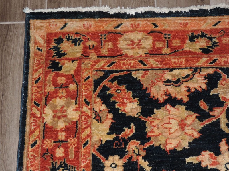 4x7ft. Rare Afghan Floral Chobi Wool Rug gallery