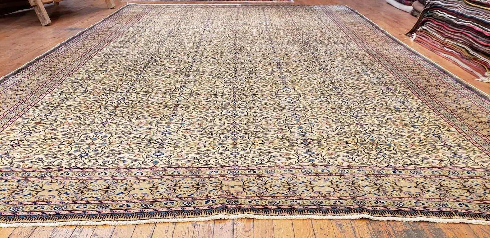 8x12ft Turkish Area Rug| Turkish Living Room Rug |8x11ft Beautiful Antique Rug gallery
