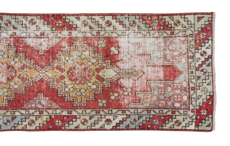 2'7 X 8'10 feet Runner Rug,Turkish Runner,Vintage Runner,Oushak Rug,Floor Rug gallery