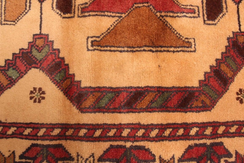 Vintage Hand-Knotted Area Rug 3'1" x 5'2" Traditional Oriental Wool Carpet gallery