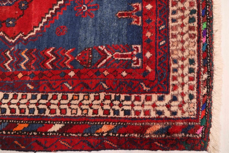 Vintage 5'11" x 7'7" Traditional Hand Knotted Vegetable Dye Wool Area Rug gallery