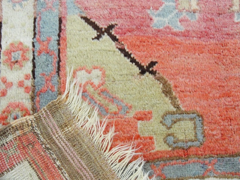 Antique Turkish Oushak Rug, Western Anatolia, Circa 1900–1920 #16555 gallery