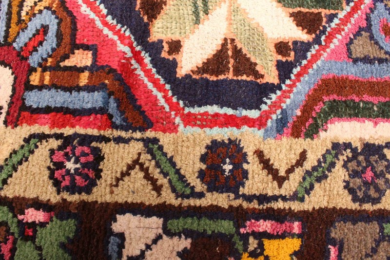 Vintage Traditional Hand-Knotted Area Rug 5'7" x 10'5" Oriental Wool Carpet gallery
