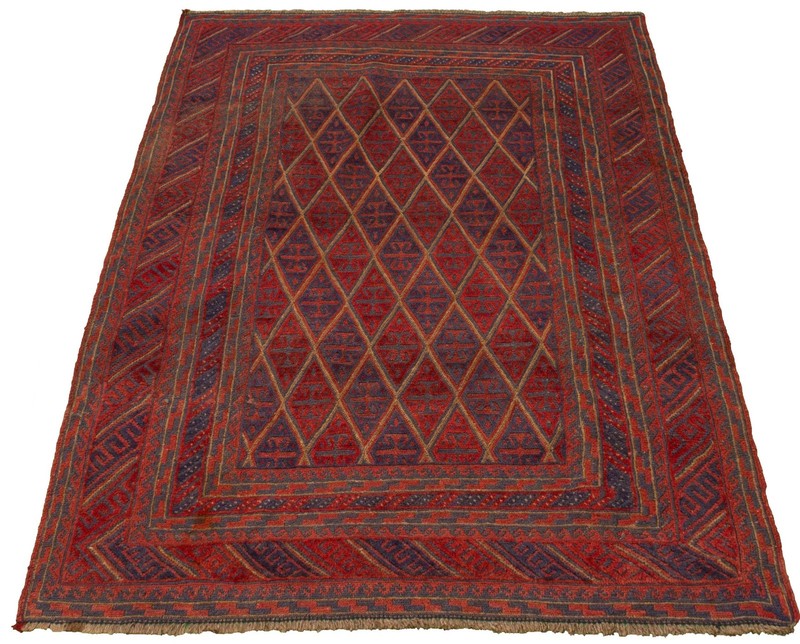 Vintage Oriental Hand-Knotted Carpet 5'2" x 5'11" Traditional Wool Area Rug gallery