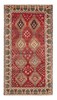 Vintage Hand-Knotted Area Rug 4'10" x 9'5" Traditional Oriental Wool Carpet gallery