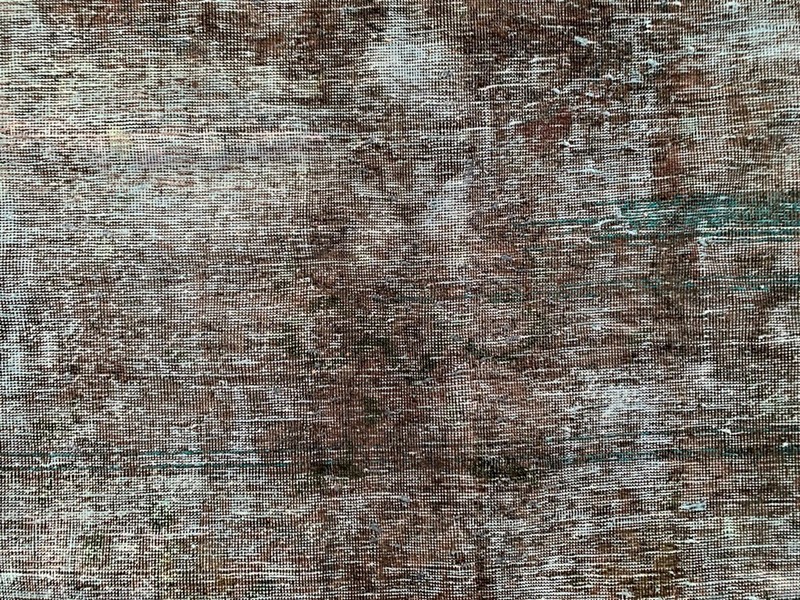 Vintage Afghan Rug, Zero Pile Muted Rug, Traditional Area Carpet (10x12 ft.) gallery