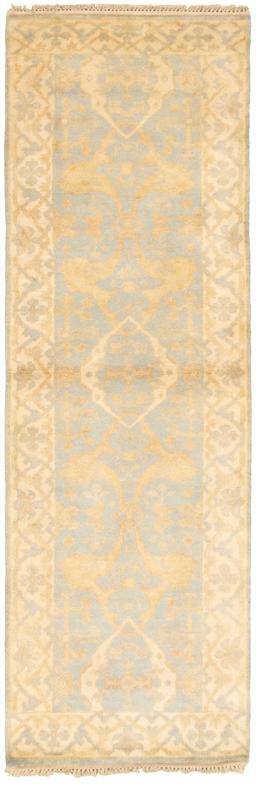 2'9" x 8'5" Vintage Hand-knotted Runner Rug Traditional Oriental Wool Carpet gallery