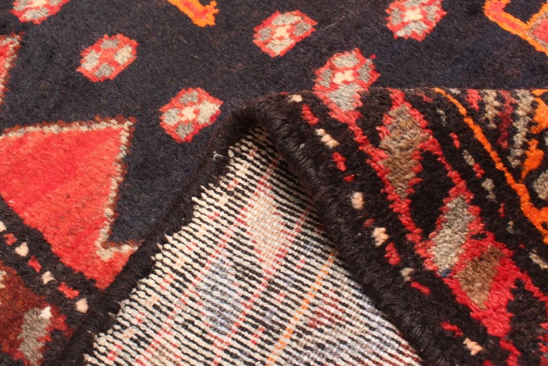 Vintage 4'2" x 6'8" Traditional Hand Knotted Vegetable Dye Wool Area Rug gallery