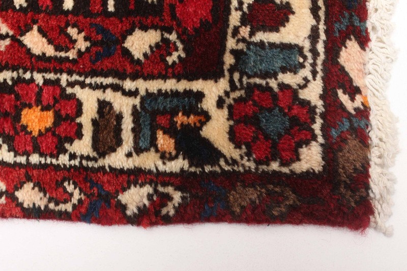 4'2" x 11'1" Vintage Hand-knotted Runner Rug Traditional Oriental Wool Carpet gallery