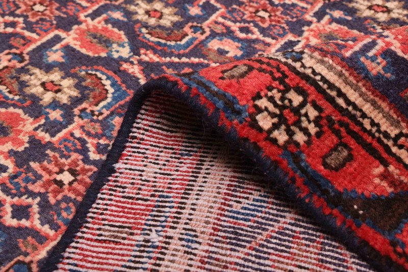 3'2" x 13'1" Vintage Hand-knotted Runner Rug Traditional Oriental Wool Carpet gallery