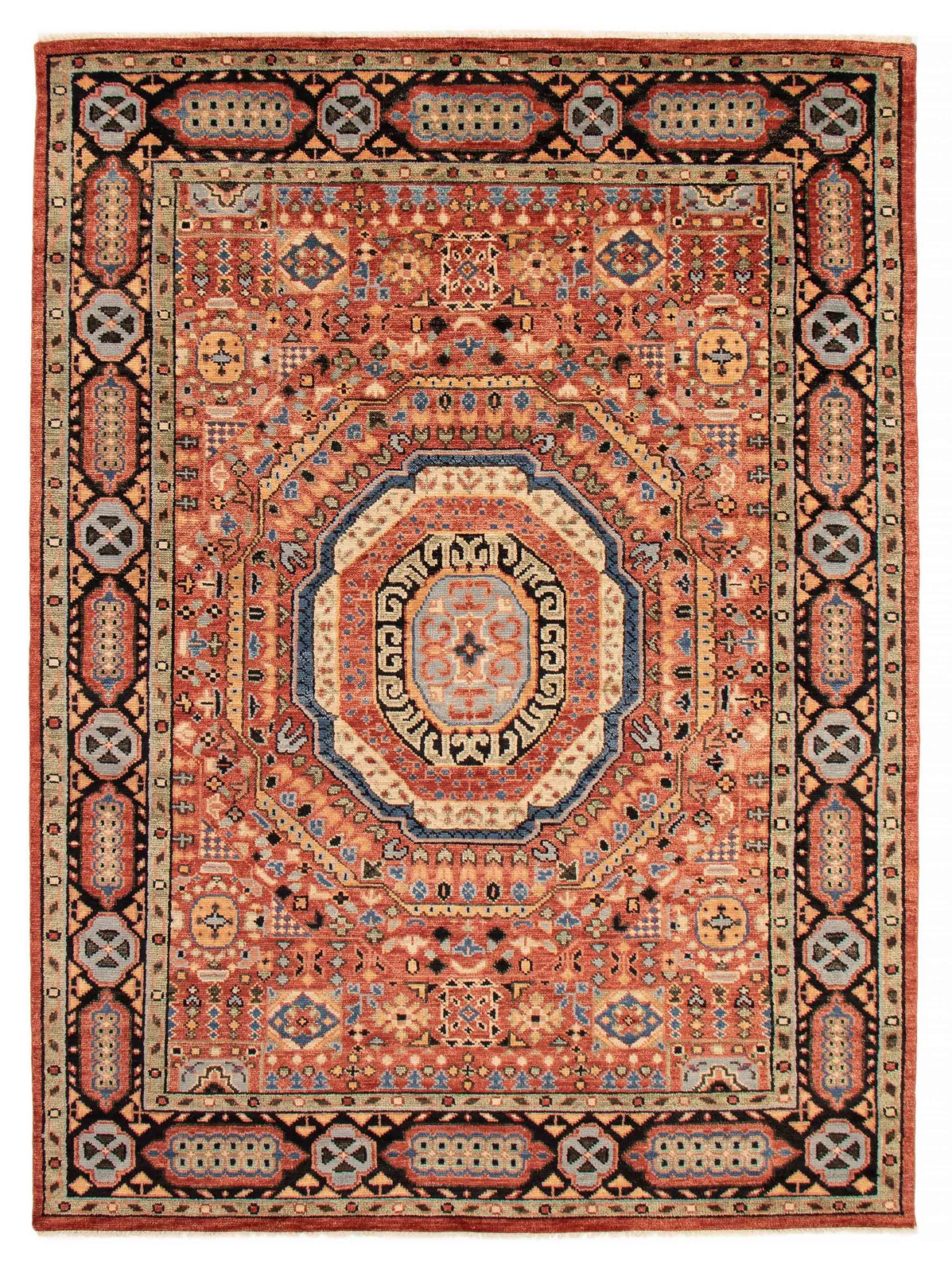 Traditional Vintage Hand-Knotted Carpet 9'0" x 12'2" Wool Area Rug gallery