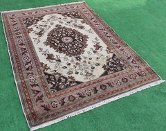Turkish Rug 58”x76” Wool Anatolian Carpet 150x195cm Modern Oriental Rug