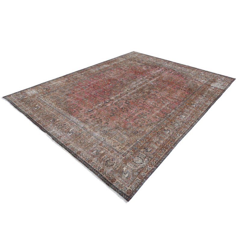 9'6" x 12'2" Ravello Vintage Hand-Knotted Wool Area Rug gallery