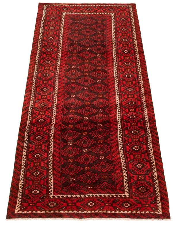 Traditional Vintage Hand-Knotted Area Rug 4'4" x 9'9" Oriental Wool Carpet gallery