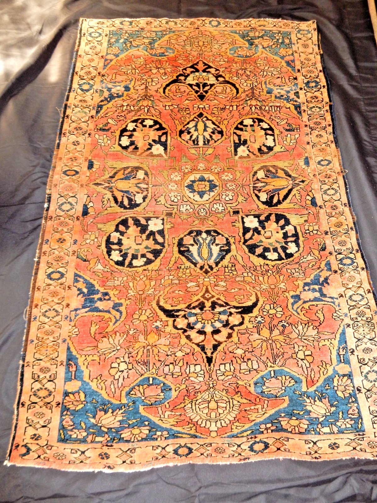 ANTIQUE KAZAK CAUCASIAN SHIRVAN HERIZ RUG CARPET FEREGHAN RUG ANTIKER TEPPICH gallery