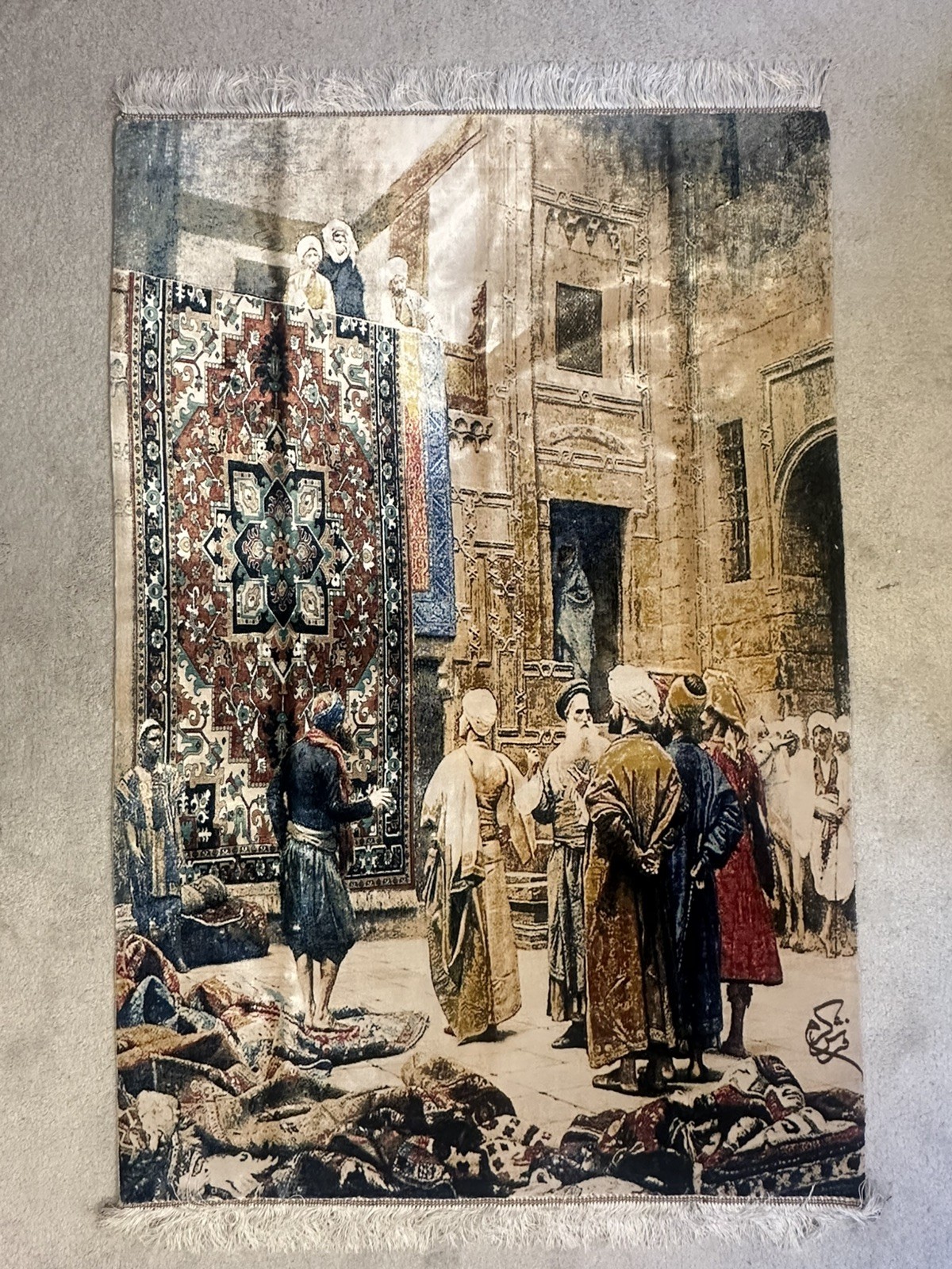 Bazaar-e-Farsh(Rugs Bazaar). Silk Persian carpet gallery