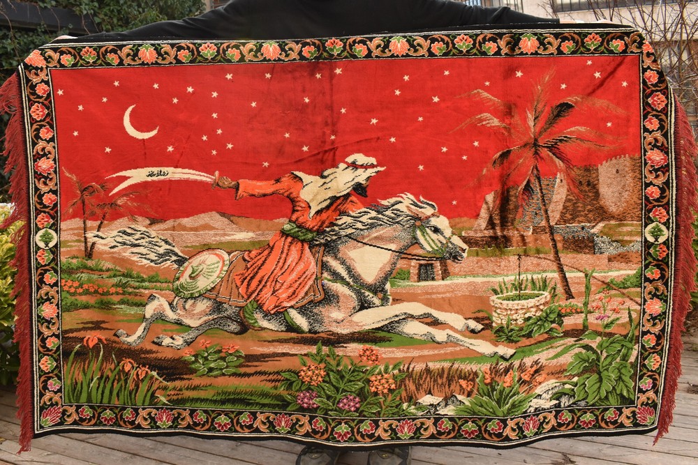 Turkoman Rug 47''x67'' Wall Hanging Asmalik Rug Machine Made Wall Hanging Rug