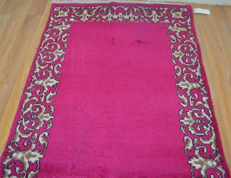 RARE SIZE! 2'10 x 16'10 Signed Vintage Handmade Oriental Wool Rug Runner 3 x 17 gallery