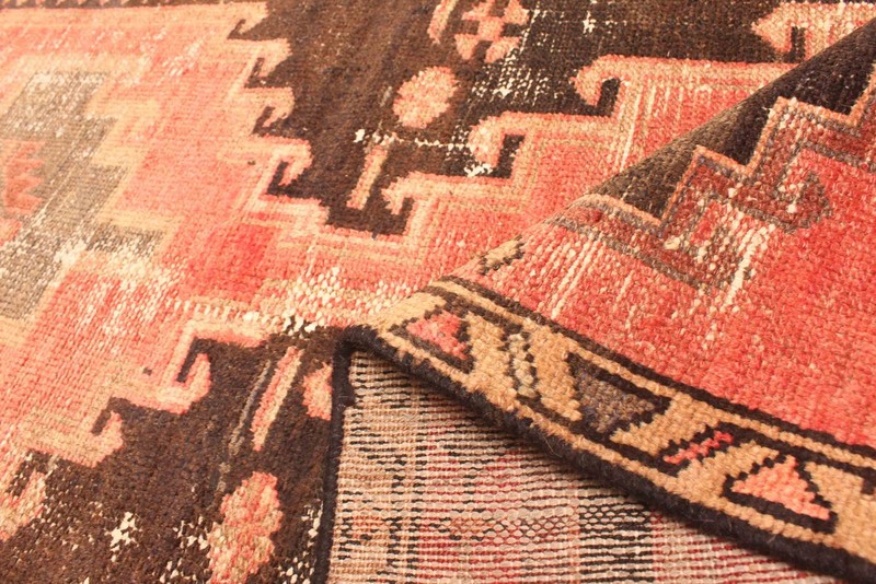 Vintage Hand-knotted Runner Rug 2'8" x 7'0" Traditional Oriental Wool Carpet gallery
