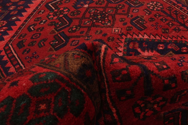 Vintage 4'3" x 6'11" Traditional Hand Knotted Vegetable Dye Wool Area Rug gallery