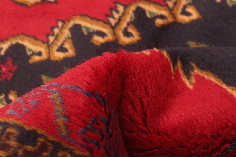 Vintage Hand-Knotted Area Rug 3'7" x 6'5" Traditional Oriental Wool Carpet gallery