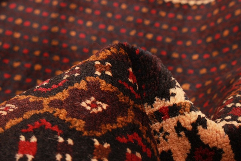 Vintage 2'10" x 5'2" Traditional Hand Knotted Vegetable Dye Wool Area Rug gallery