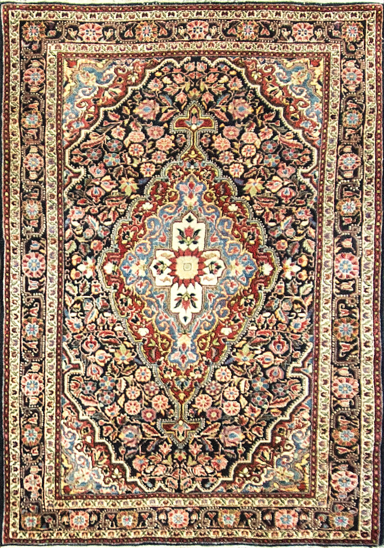 Antique Sarouk Oriental Rug circa-1920's 3' x 5' #17076 gallery