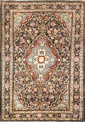 Antique Sarouk Oriental Rug circa-1920’s 3′ x 5′ #17076