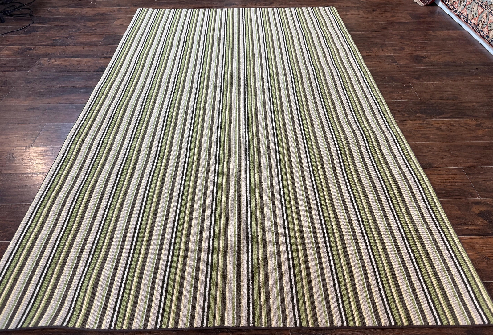 Stark Power Loomed Striped Rug 6x9, Multicolor Vintage Stark Carpet gallery