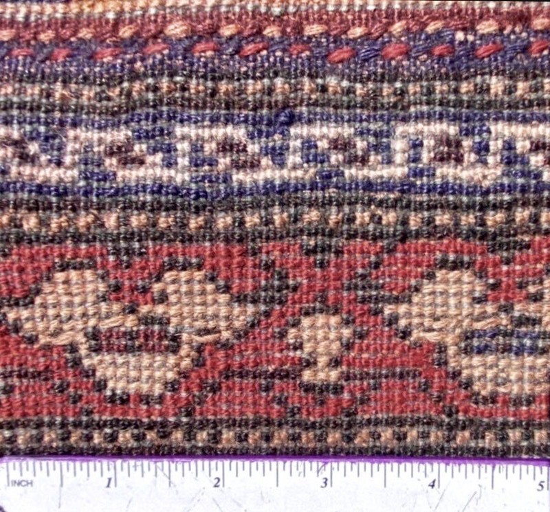 AFGHANI BALOUCH Hand Knotted Wool RUG • RUNNER • 2’ 2” x 8’ 6” gallery