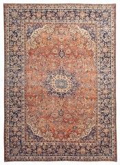 9’9″ x 13’4″ Vintage Hand Knotted Area Rug Traditional Oriental Wool Carpet