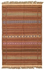 Vintage 3’2″ x 5’2″ Traditional Wool Hand Woven Oriental Area Rug