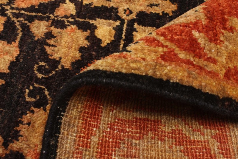 2'8" x 13'7" Vintage Hand-knotted Runner Rug Traditional Oriental Wool Carpet gallery