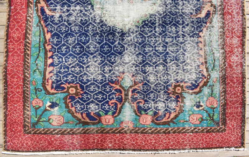 Turkish Rug 5x8 Handwoven Oushak Rug 161x269cm Natural Wool Carpet Muted Rug gallery