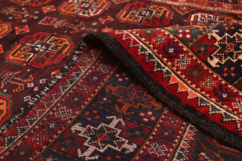 Vintage Traditional Hand-Knotted Area Rug 3'11" x 8'10" Oriental Wool Carpet gallery