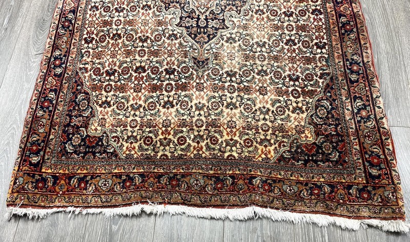 Exquisite Hand-knotted Rug (Bijar) 3’8" X 5’4" gallery